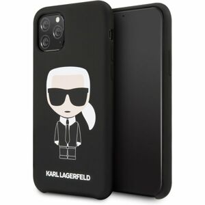 Karl Lagerfeld Iconic silikonový kryt iPhone 11 Pro černý