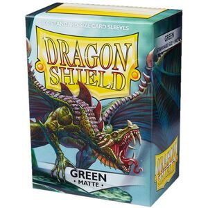 Dragon Shield Standard Sleeves - Matte Green (100 sleevů)