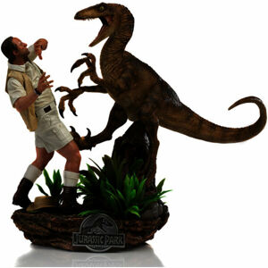 Soška Iron Studios - Clever Girl Deluxe Art Scale 1/10 - Jurassic Park