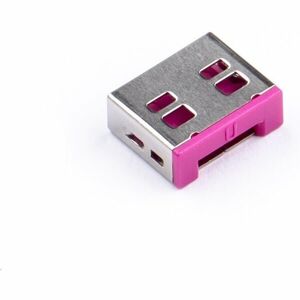 SMARTKEEPER Basic USB Port Lock 10 - 10x záslepka růžová