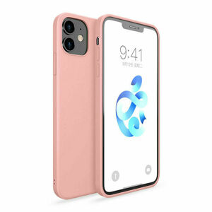 Silikonový kryt pro iPhone 12 růžový