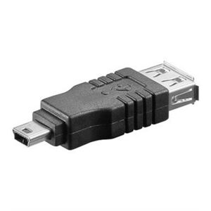 PremiumCord redukce USB A samice-USB mini 5pin samec
