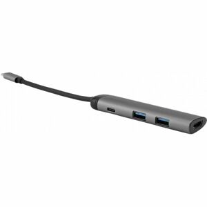 Verbatim USB-C Multiport HUB, 2x USB 3.0, 1x USB-C, HDMI dokovací stanice šedá