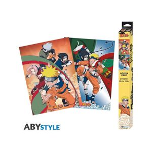 Set 2 plakátů Naruto Shippuden - Team (52x38 cm)