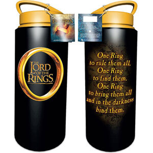 Hliníková nápojová láhev - Lord of the Rings - One Ring