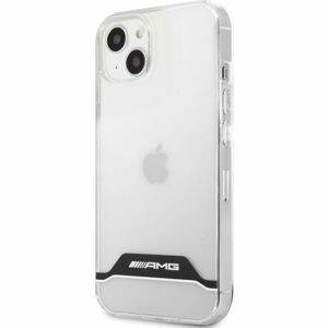 AMG PC/TPU White Stripes Kryt iPhone 13 Mini čirý