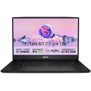 MSI Titan GT77HX 13VI-231CZ - notebook - černý