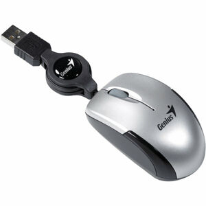 Genius MicroTraveler V2 myš stříbrná