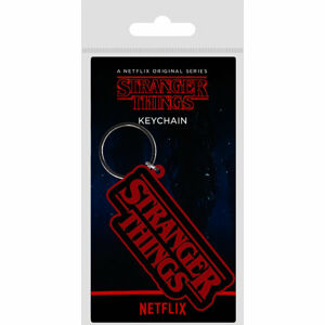 Klíčenka gumová Stranger Things - logo