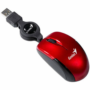 Genius MicroTraveler V2 myš červená