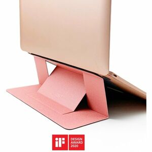 MOFT nalepovací stojánek na laptop růžový