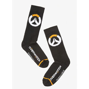 ME Ponožky Overwatch - Logo Black Crew