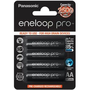 Panasonic eneloop Pro AA nabíjecí baterie, 2450mAh, 4ks